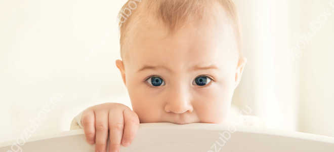 Когда первый зубик режется